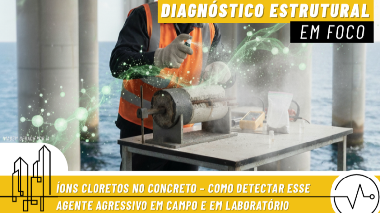 Íons Cloretos no Concreto – Como detectar esse agente agressivo em campo e em laboratório